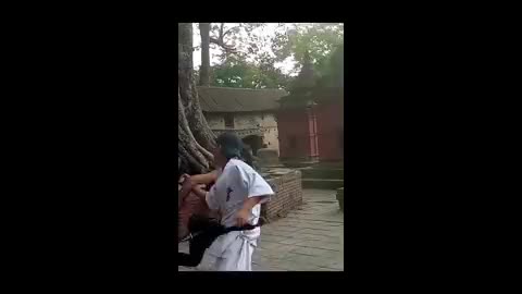 Dude watched too much Cobra Kai