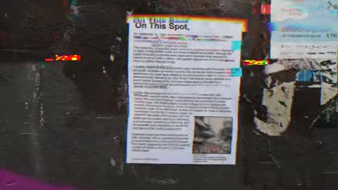 An alternate secret history is being told on my city streets